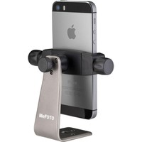 Mefoto Smart Phone Holder With Camera Support - Titanium on sale Mefoto Smart Phone Holder With Camera Support - Titanium on sale