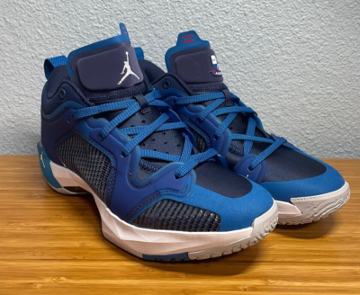 Nike Air Jordan XXXVII 37 Low Fraternity Military Blue DV9909-401