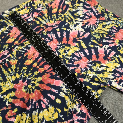Bobbie Brooks Tie Dye Ties at Ankle High Rise Soft Legging Stretch Multicolor XL - Picture 12 of 13
