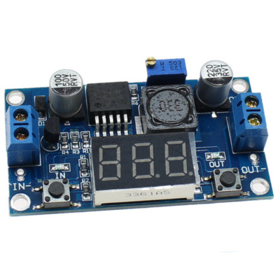 New LM2596 Led Voltmeter DC--DC to Buck Step Down Adjustable Power Supply Module