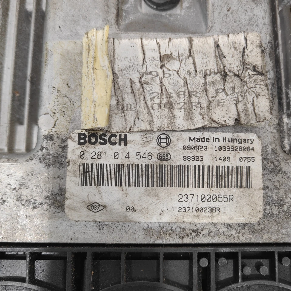 Renault Megane 2010 unidad de control del motor 1,9 237100055R #1 Foto 2 de 4