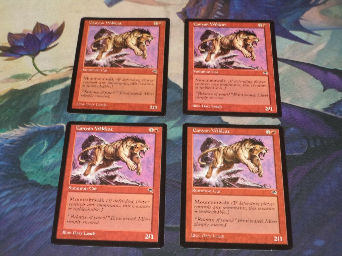 MTG テンペスト　コンプリートセット 4x Playset MTG Magic the Gathering Complete Set of 4 x4