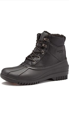 LONDON FOG Aspen Winter Boots for Men Waterproof Snow - Insulated Duck Mens Snow