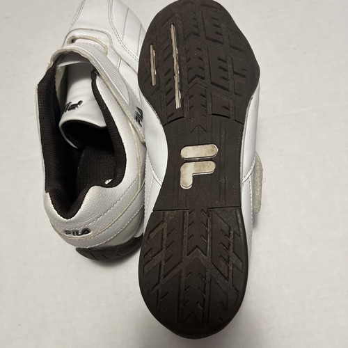 Fila Mens Size 9.5 Model 1SD10530–164 White Running/ Walking Shoes - Picture 6 of 7