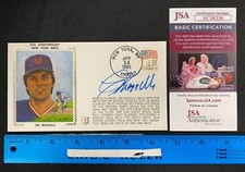 VINTAGE FIRST DAY COVER FDC HAND SIGNED LEE MAZZILLI W/JSA/COA 81922