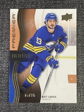 Matt Savoie 2023-24 Upper Deck Premier Hockey Base Rookie Rose Gold #110 /25