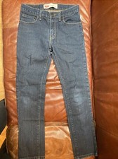 Boy's 14 Reg LEVI'S 510 Super Skinny Stretch Jeans Blue Excellent 27 X 27