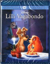 LILLI E IL VAGABONDO - DISNEY BLU RAY DISC NUOVO!
