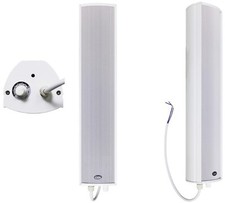 CMX Audio CLSK-20C Outdoor Column Speaker with Transformer, White