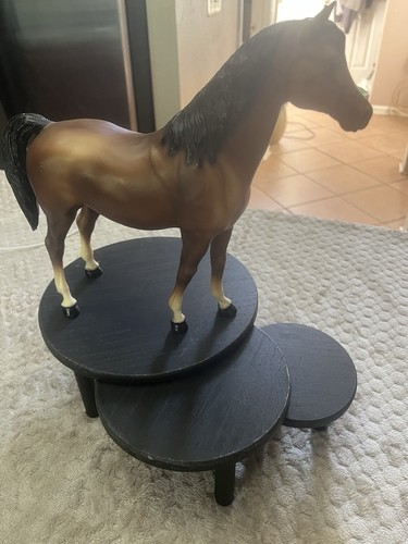 Vintage Breyer Traditional Proud Family Arabian Horse dark mane No Date, Rare!!! - Picture 3 of 24