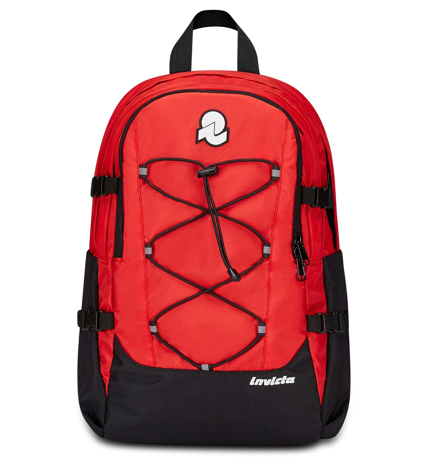 Invict-Act Plus Plain Invicta Backpack Grs Geranium Red
