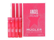 THIERRY MUGLER ANGEL NOVA EDP 1.2ml .04fl oz x 4 PERFUME SPRAY SAMPLES
