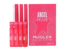THIERRY MUGLER ANGEL NOVA EDP 1.2ml .04fl oz x 4 PERFUME SPRAY SAMPLES