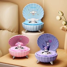 Kuromi My Melody Cinnamoroll Small Bluetooth Speaker  Night Light Gift Set