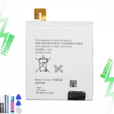 Battery For AGPB012-A001 Xperia T2 Ultra D5303 D5316 D5322 XM50H 3000mAh