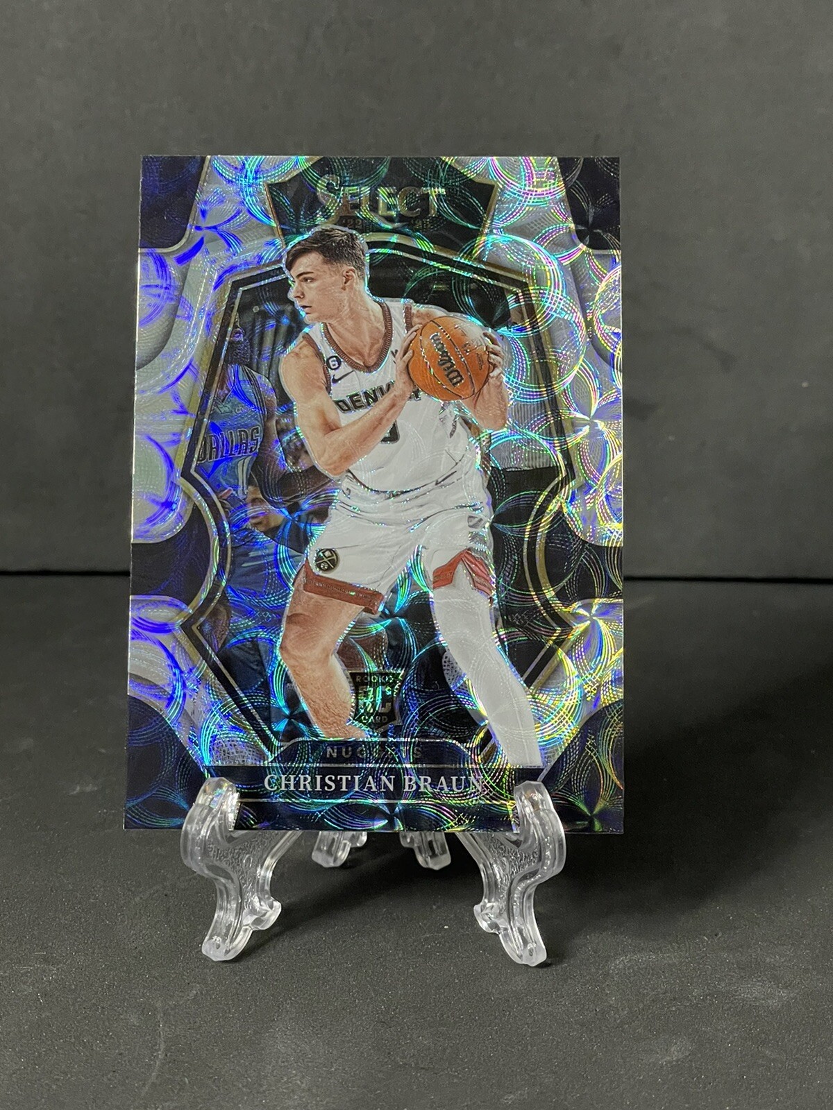 Christian Braun Select 2022-23 Concourse Rookie Scope Prizm Rc Nuggets