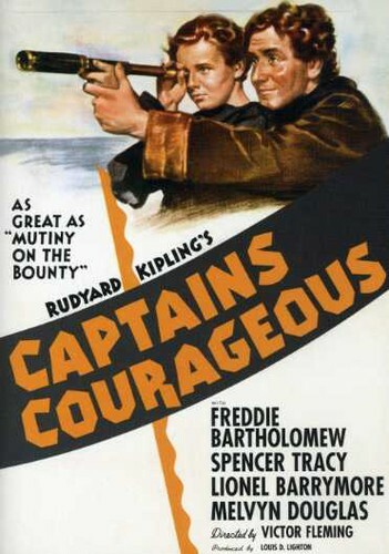 CAPTAINS COURAGEOUS (DVD, 1937); SPENCER TRACY.  Sealed, new.