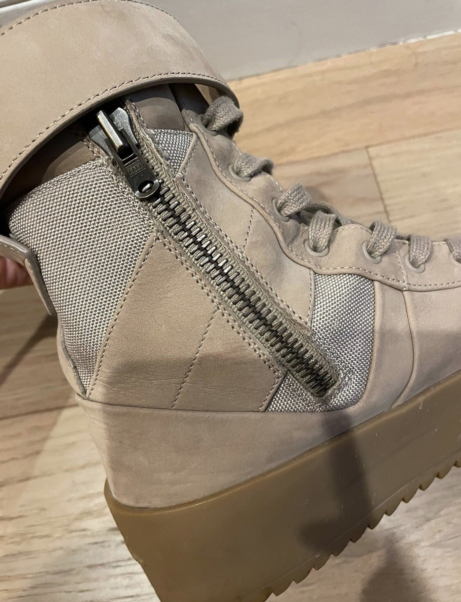 FEAR OF GOD Mainline Beige Military Boots Jerry Lorenzo FOG FEAR OF GOD Mainline Beige Military Boots Jerry Lorenzo FOG