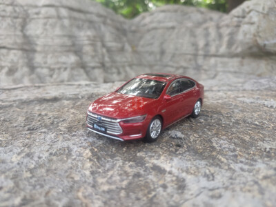 1/43 BYD QIN PRO DM SEDAN  diecast model car RED COLOR - No power, no box.