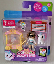 ADOPT ME Baby Shop Playset Figures Exclusive Virtual Item Code Task Board 2024