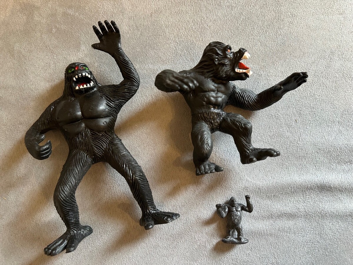 Lot Vintage 1976 Imperial King Kong Gorilla Ape Action Figure | eBay