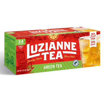 Iced Green Tea Bags, Family Size, 24 Count