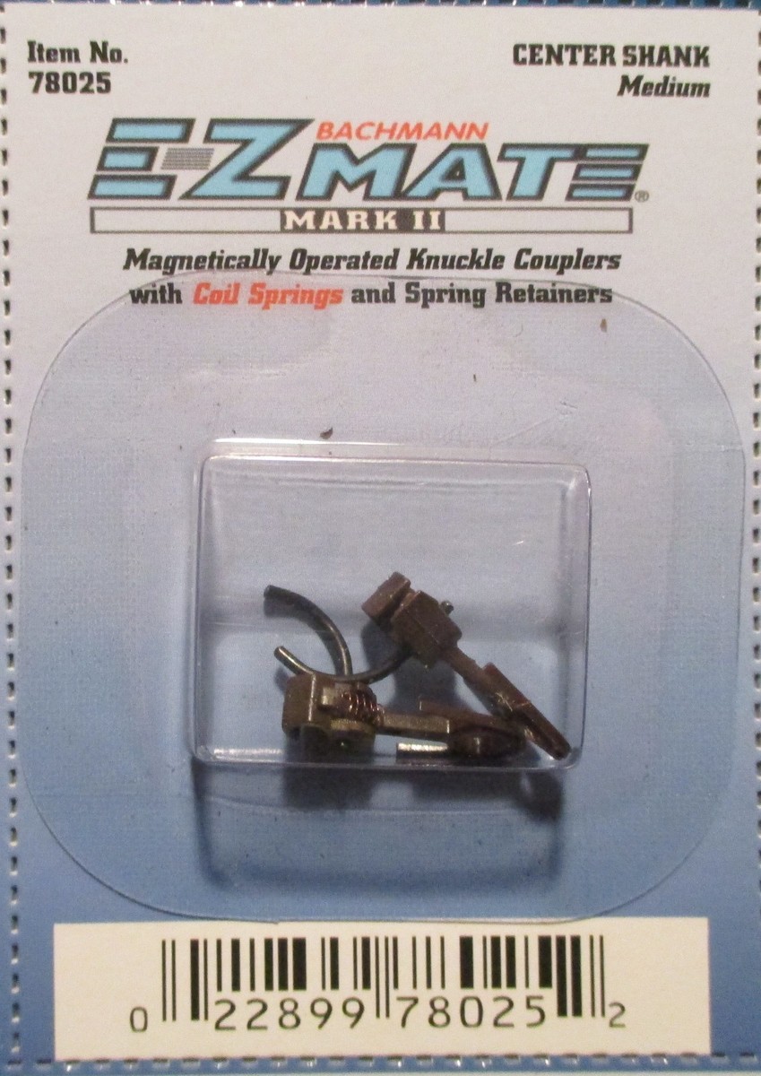 (u.s) Bachmann 78025 E-Z Mate 2 x MK2 Magnetic Knuckle Couplings