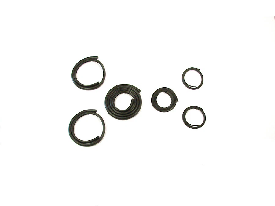 Junta de vidrio de esquina trasera/esquina sellos de goma para camioneta Chevy/GMC 1947-54 5 ventanas Foto 2 de 2