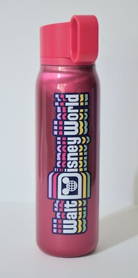 Walt Disney World Parks 2025 Pink Starbucks Metal Tumbler NEW