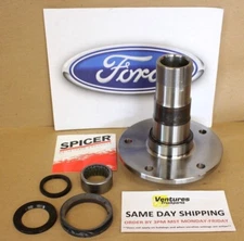 Ford Dana 60 Front Spindle F350 1978-1997 King Pin Or Ball Joint Axle 