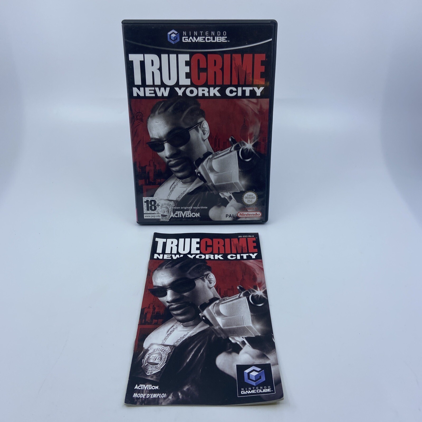 Boite Vide + Notice Nintendo Game cube True Crime New York City Bon État PAL