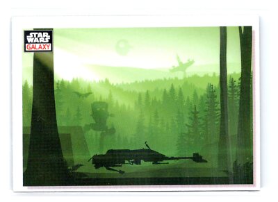 スターウォーズトレカ 2023 Topps Star Wars Galaxy #98 74-Z Speeder Bike Refractor | eBay