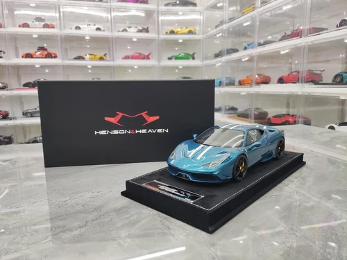 HH Model 1/18 scale Ferrari 458 Speciale Limited Resin Model Car Collection - Picture 12 of 14