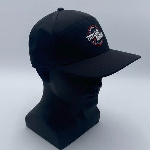 Gorra de golf TaylorMade Tour Horizon Fermi Snapback talla regular 58 cm negra nueva sin etiquetas - Imagen 2 de 8