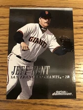 Jeff Kent 2000 Skybox Dominion Giants Card #29   *2160*