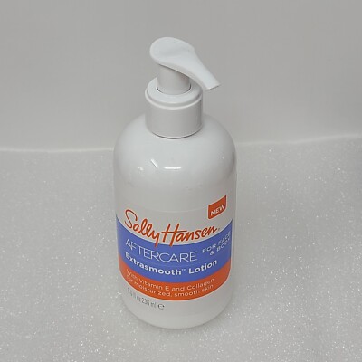 Sally Hansen Aftercare Extra Smooth Lotion Vitamin E & Collagen Moisturizing 8oz