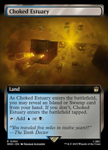 1x Choked Estuary - Extended Art - Doctor Who - Near Mint, English - MTG! - Picture 1 of 1