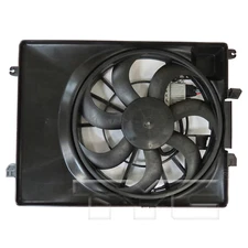 TYC 624620 Radiator & Condenser Cooling Fan Assembly New