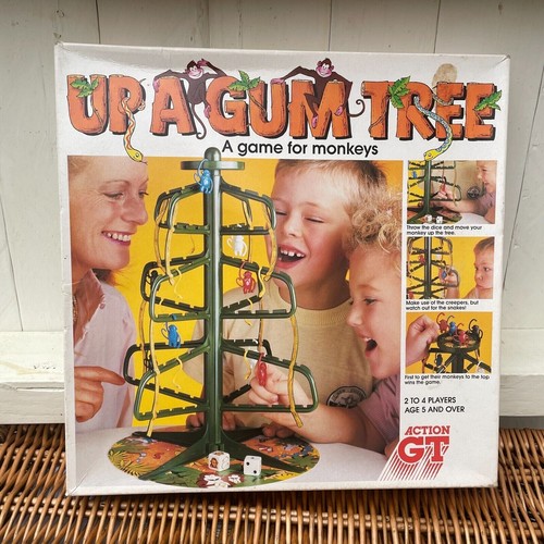 Rare Vintage Up A Gum Tree Board Game Game Action GT 1989 Complete - Picture 15 of 15