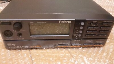 Roland SC-88 PRO Sound Canvas GS MIDI Sound Generator Module Used