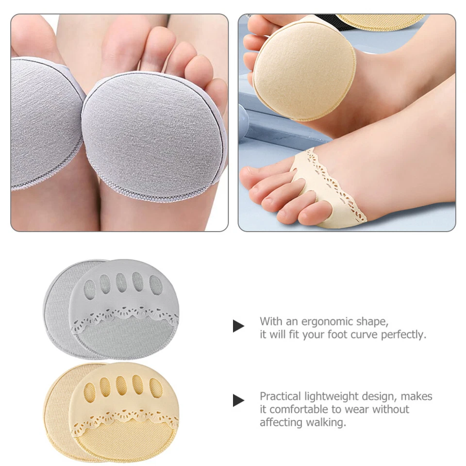 2 Пары Summer половина носки пот поглощение половина носки высокий каблук невидимый носки - Изображение 3 из 4