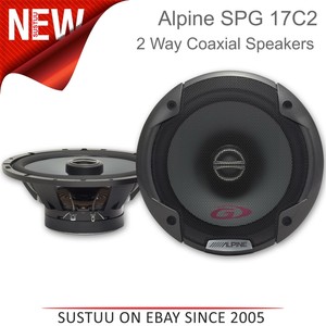 alpine coaxial speakers