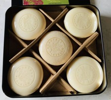 CRABTREE EVELYN Naturals BODY BARS - Sealed 5 Bars