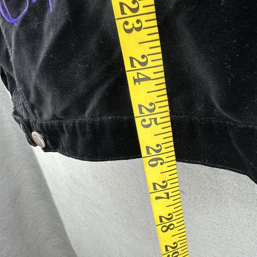 Vintage Quacker Factory Jacket Women M Snowman Grannycore Cottagecore Y2k Velvet - Picture 15 of 19