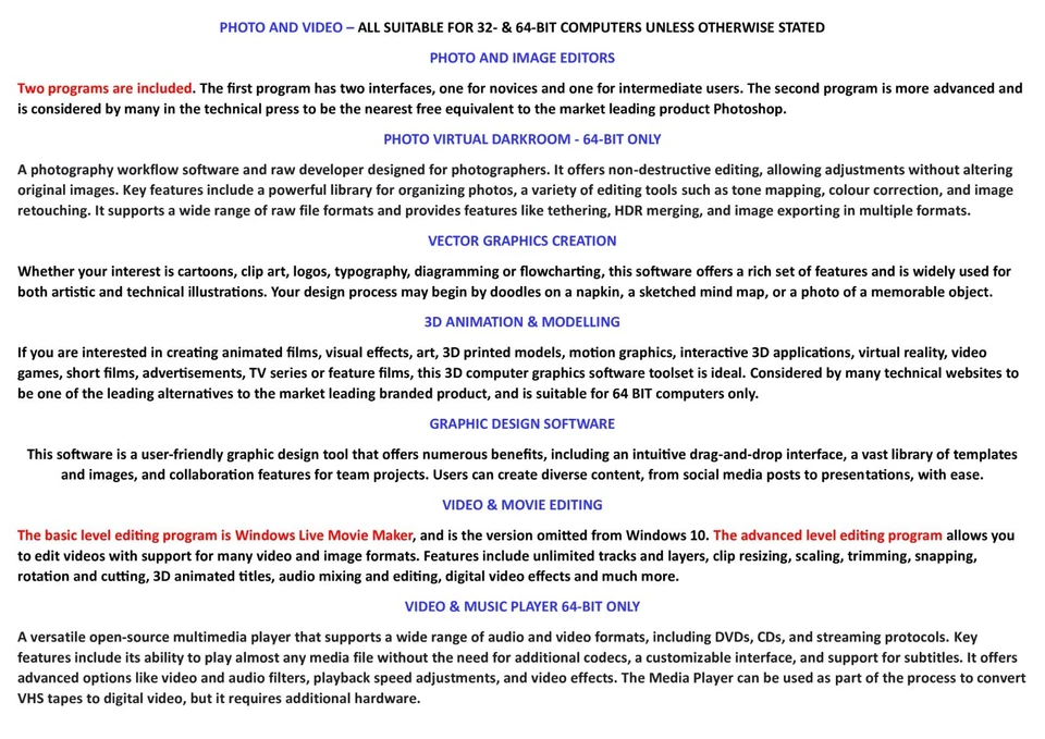 LibreOffice 2025 Word Processor Spreadsheet Database Windows 7-11 Software DVD - Image 2 of 4