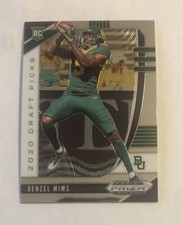 Denzel Mims 2020 Panini Prizm Draft Draft Picks Rookie Card #147 RC