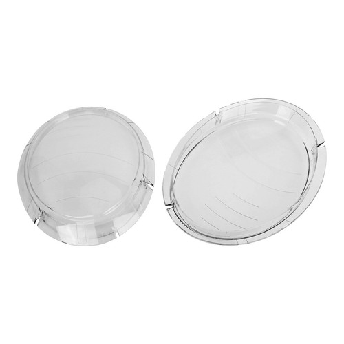 Pair Halogen Headlight Headlamp Lens Covers Replacements For Mini Cooper 2001-06 - Picture 6 of 7