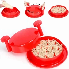 Black Upgrade Chicken Shredder, Meat Shredding Grinder Tool w/ Handles Non-Slip