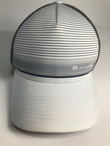 Vintage Travis Mathews Hat Gray 
