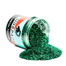2oz Irishmen 0.015 Green Metal Flake - Solvent Resistant Glitter